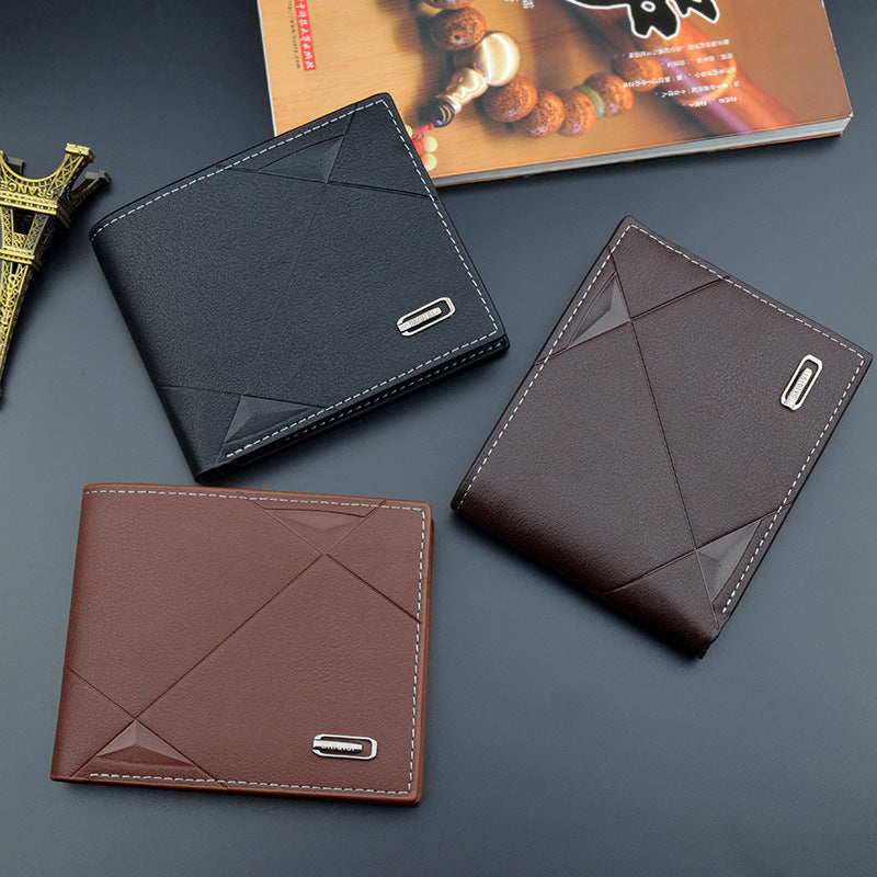 Men's Multiple Slots Fashion Leisure Male Youth Men's Wallets