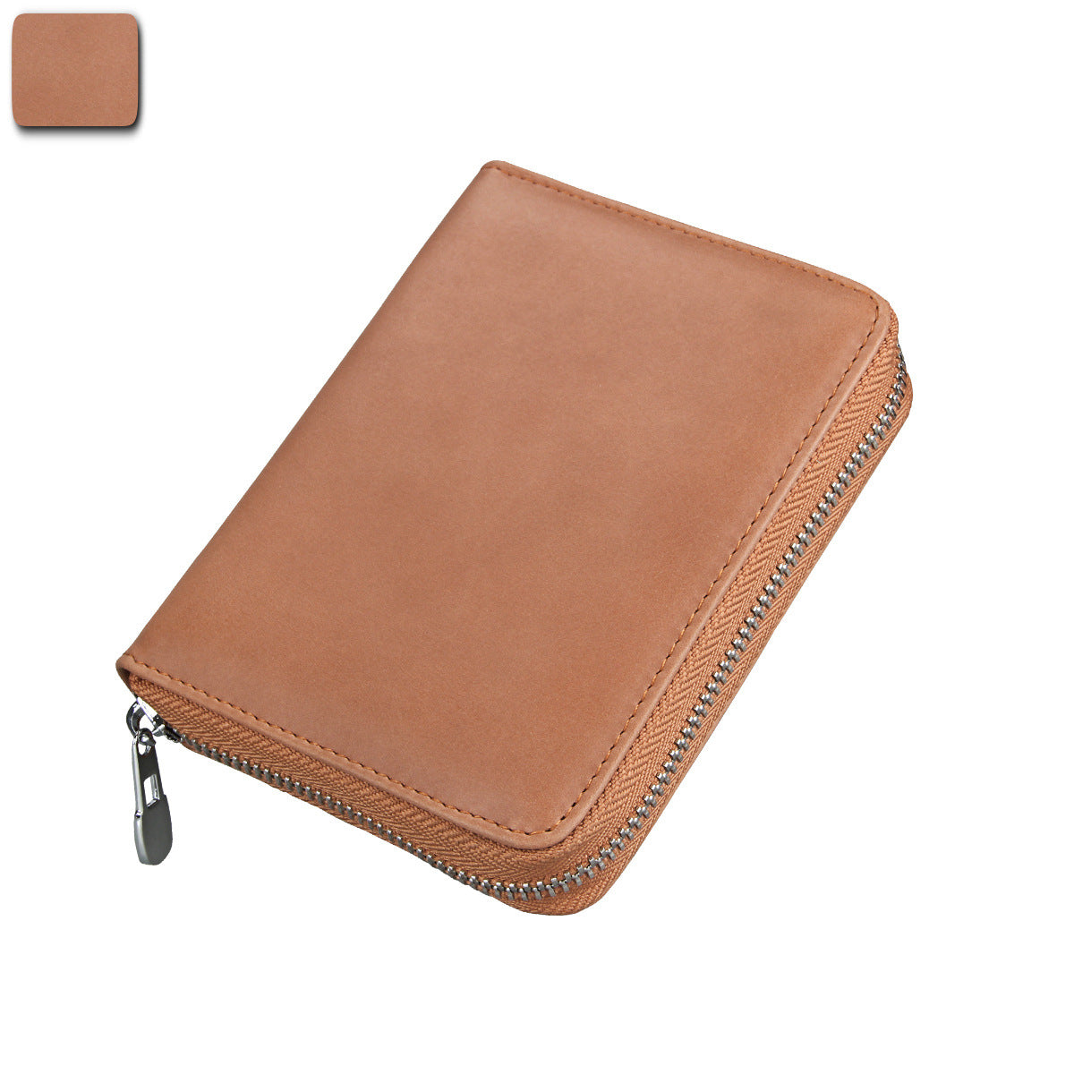 Women's & Men's & Passport Cowhide Multifunctional Multiple Slots Card Holder