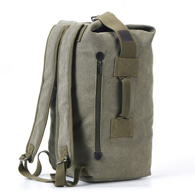 Men's Fashion Large Capacity Trend Canvas Backpacks