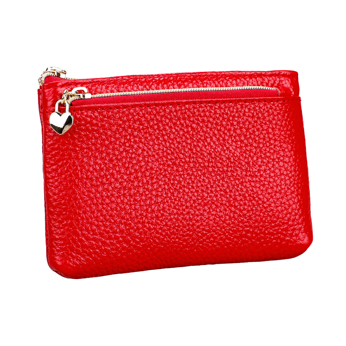 Women's Slouchy Leather Car Multifunctional Compact Coin Purses