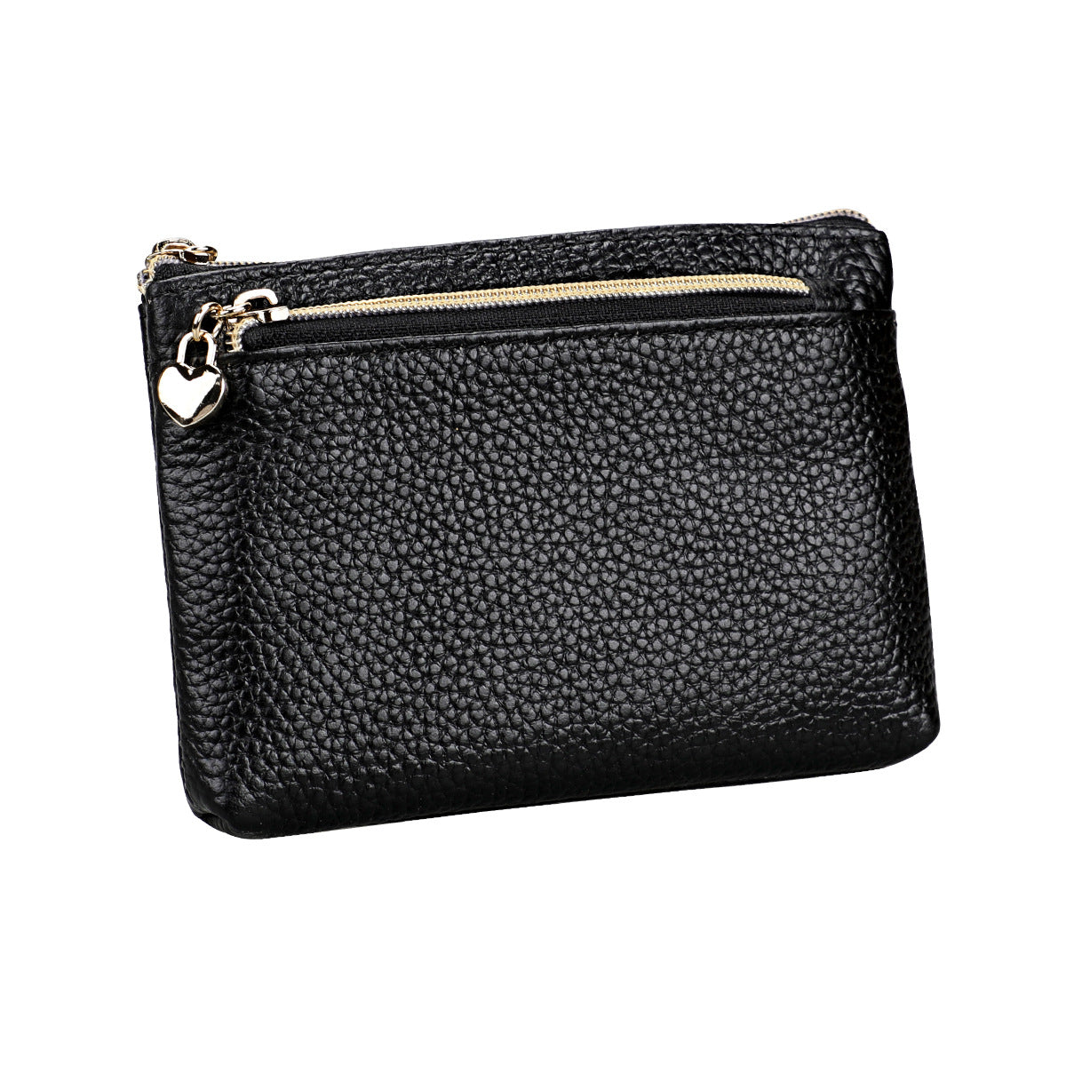Women's Slouchy Leather Car Multifunctional Compact Coin Purses