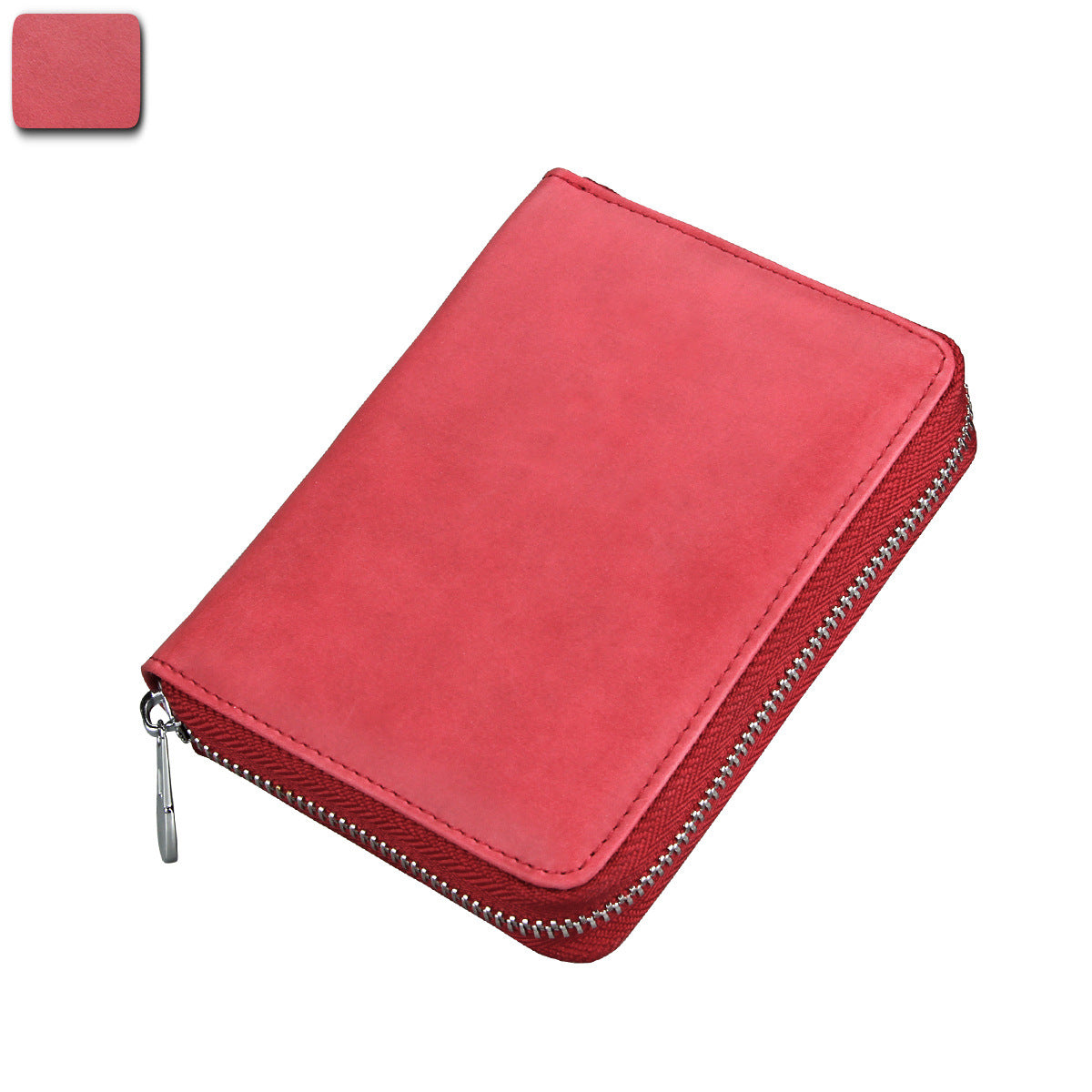 Women's & Men's & Passport Cowhide Multifunctional Multiple Slots Card Holder