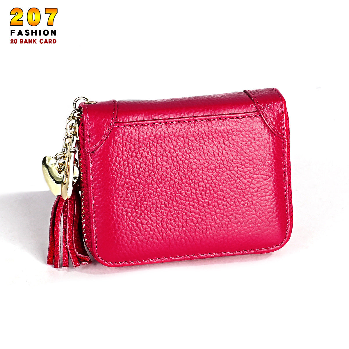 Women's Leather Swiping Large Capacity Multiple Card Holder