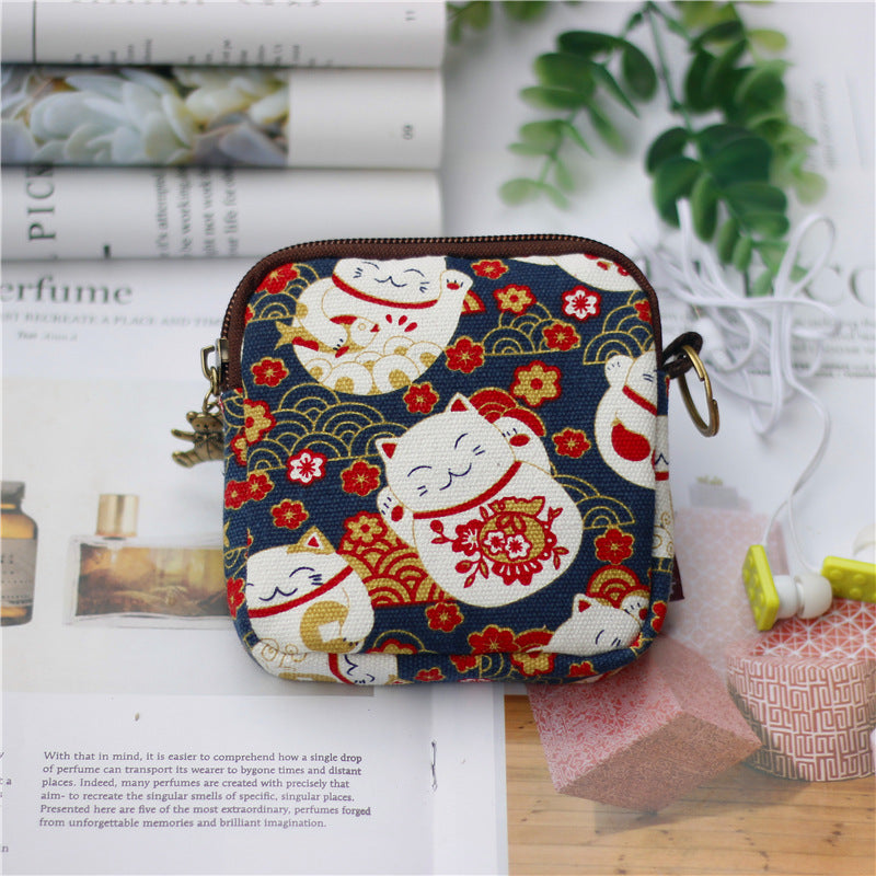 Women's Style Kaka Tribal Printing Change Storage Bags