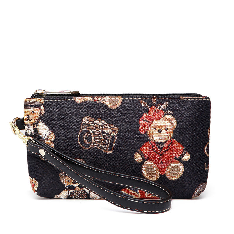 Women's Fashion Unique Bear Mobile Female Handbags
