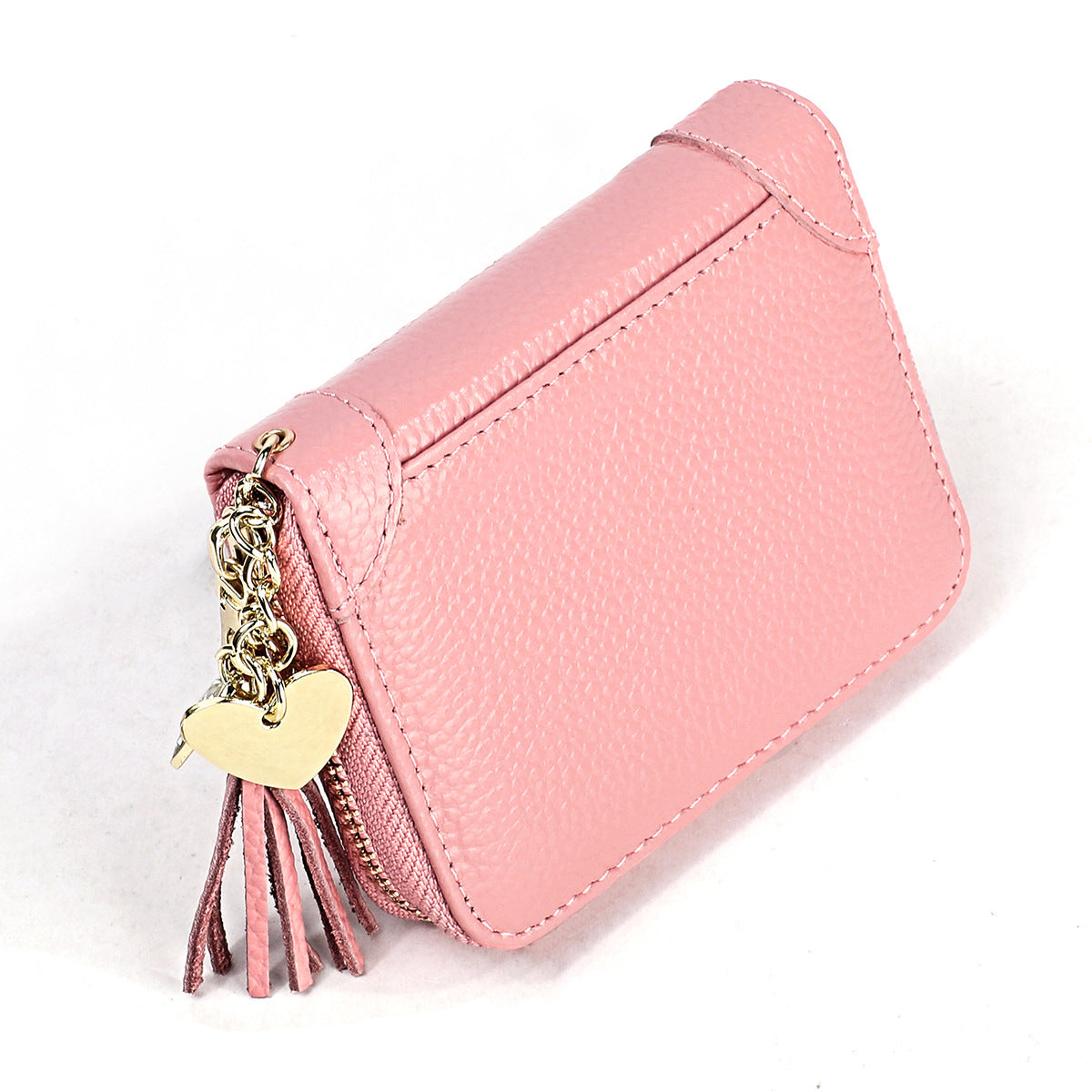 Women's Leather Swiping Large Capacity Multiple Card Holder