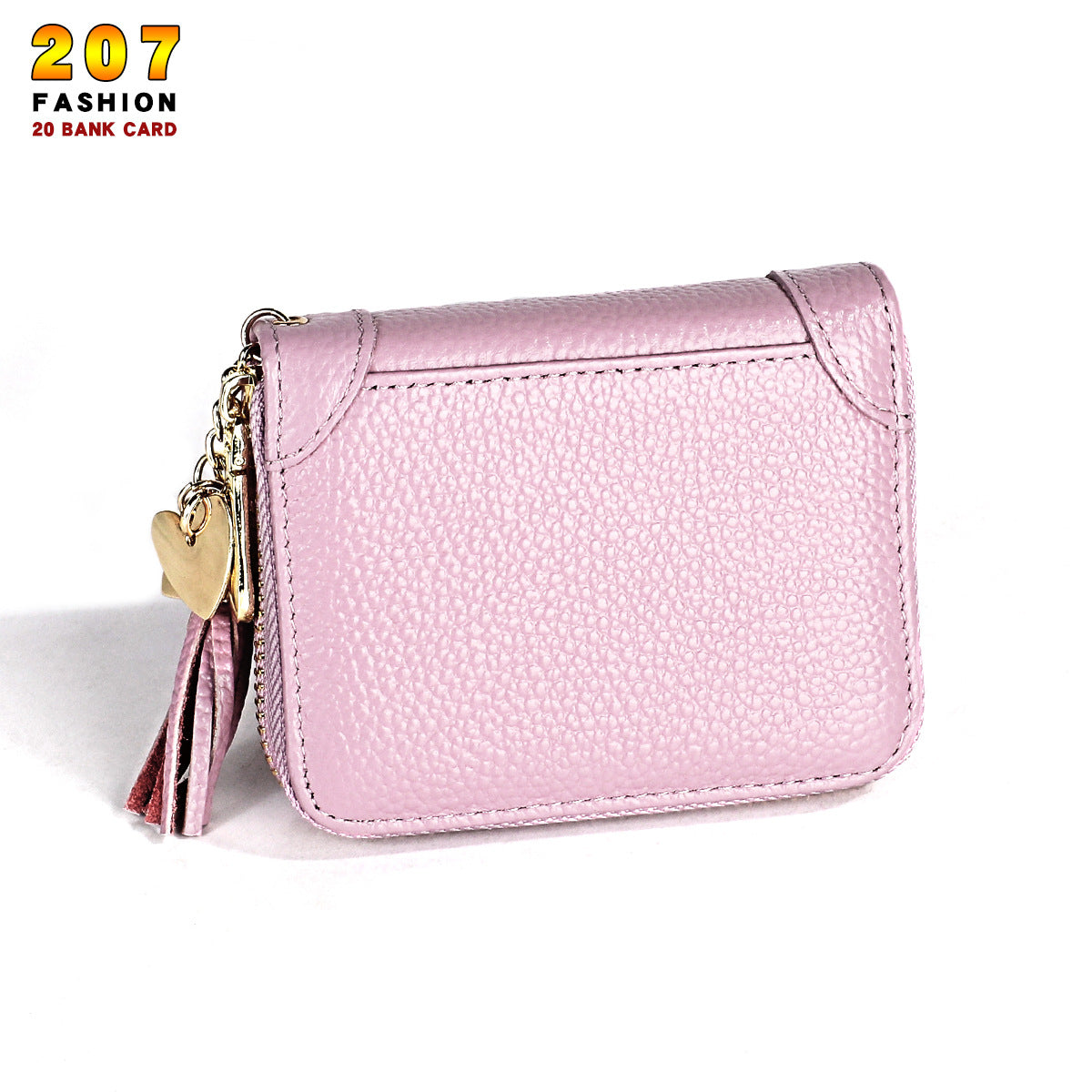 Women's Leather Swiping Large Capacity Multiple Card Holder