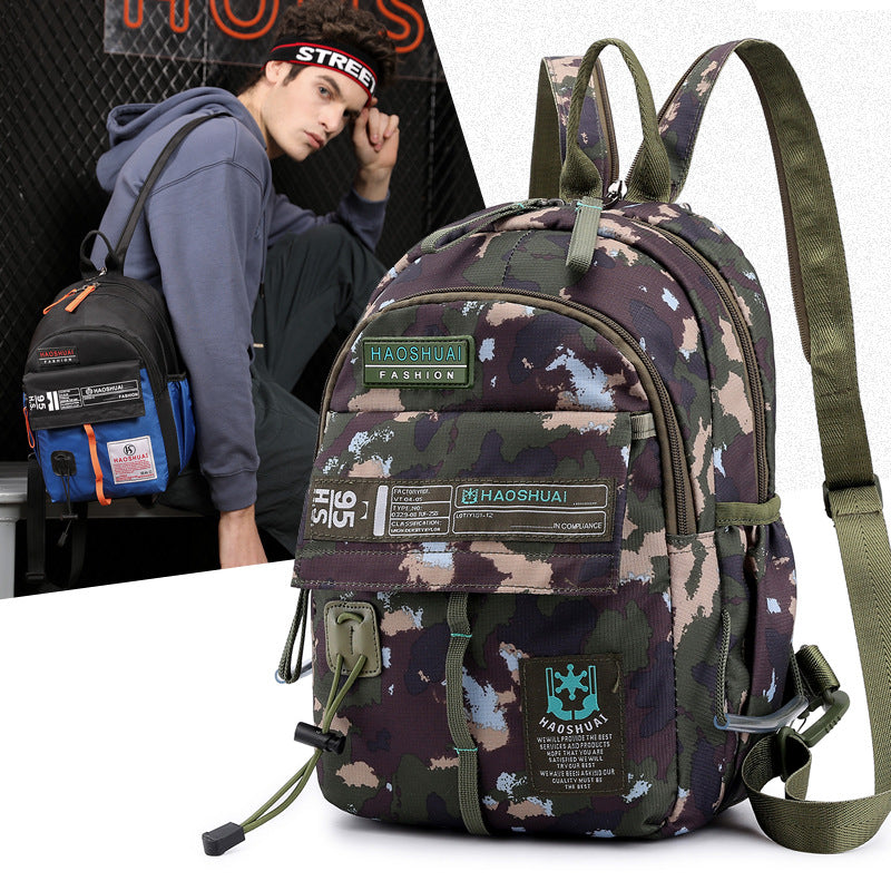 Women's & Men's And Waterproof Contrast Color Hiking Backpacks