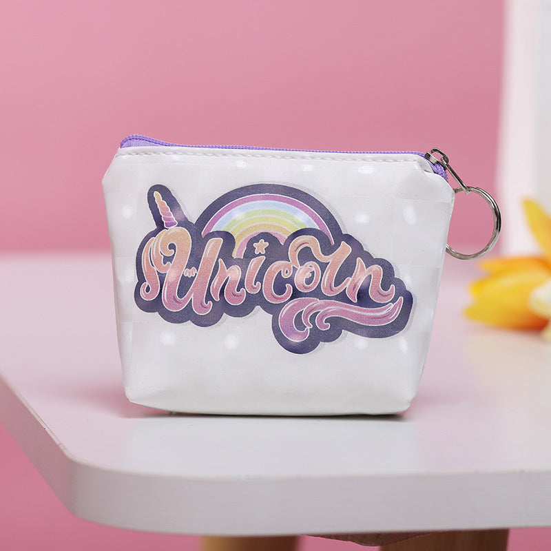 Cartoon Unicorn Storage Large Capacity Around Waterproof Makeup Bag