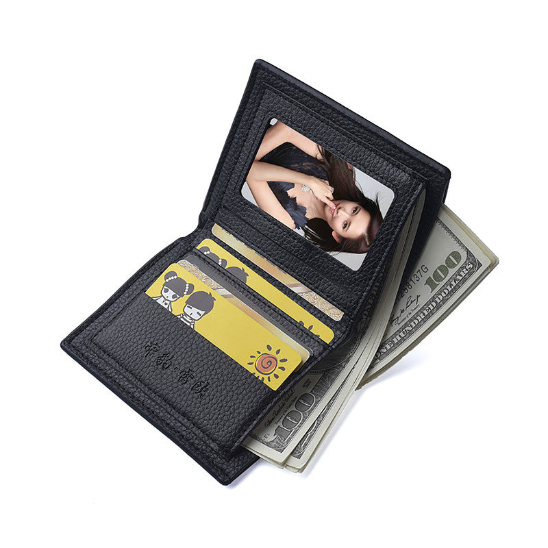 Men's Popular Short Business Yuan Gift Men's Wallets