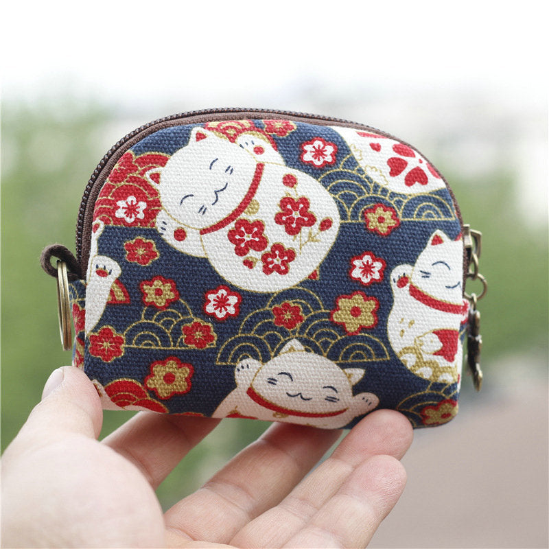 Classy Creative Shell Cloth Cute Storage Coin Purses