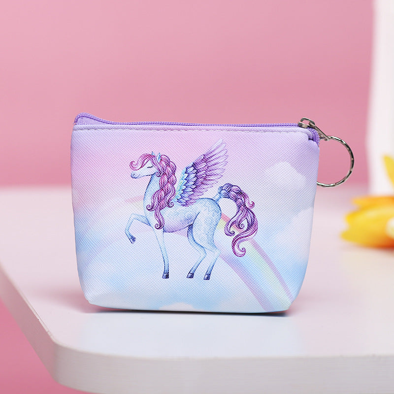 Cartoon Unicorn Storage Large Capacity Around Waterproof Makeup Bag