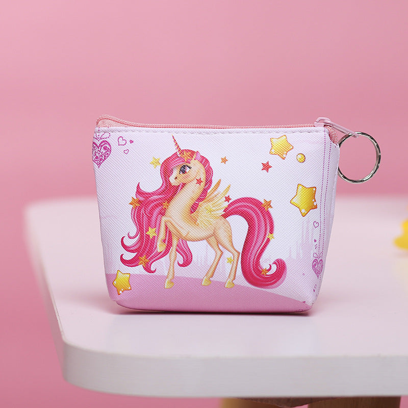 Cartoon Unicorn Storage Large Capacity Around Waterproof Makeup Bag