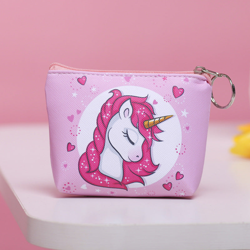 Cartoon Unicorn Storage Large Capacity Around Waterproof Makeup Bag