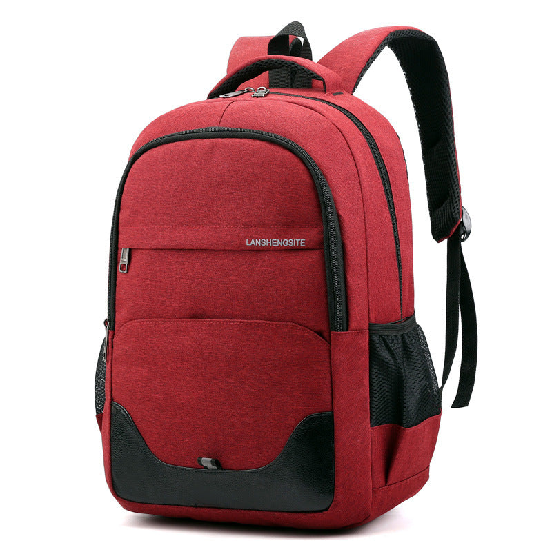 Oxford Cloth Computer Korean Style Simple Backpacks