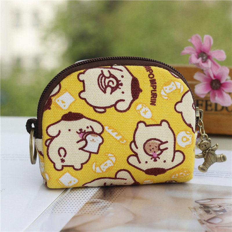 Classy Creative Shell Cloth Cute Storage Coin Purses