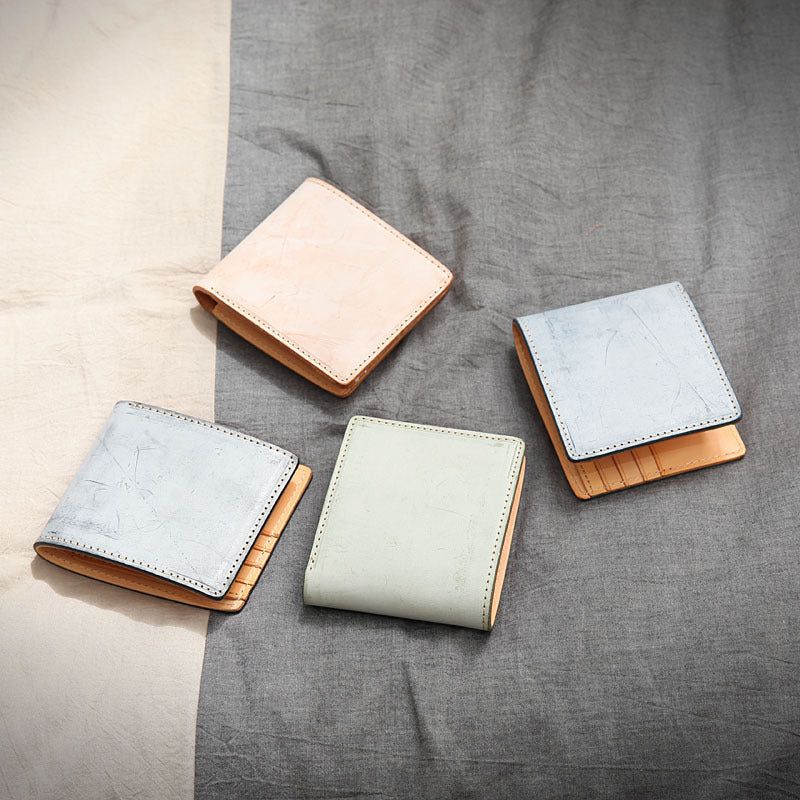 Leather Fog Wax First Layer Cowhide Ladies Wallet