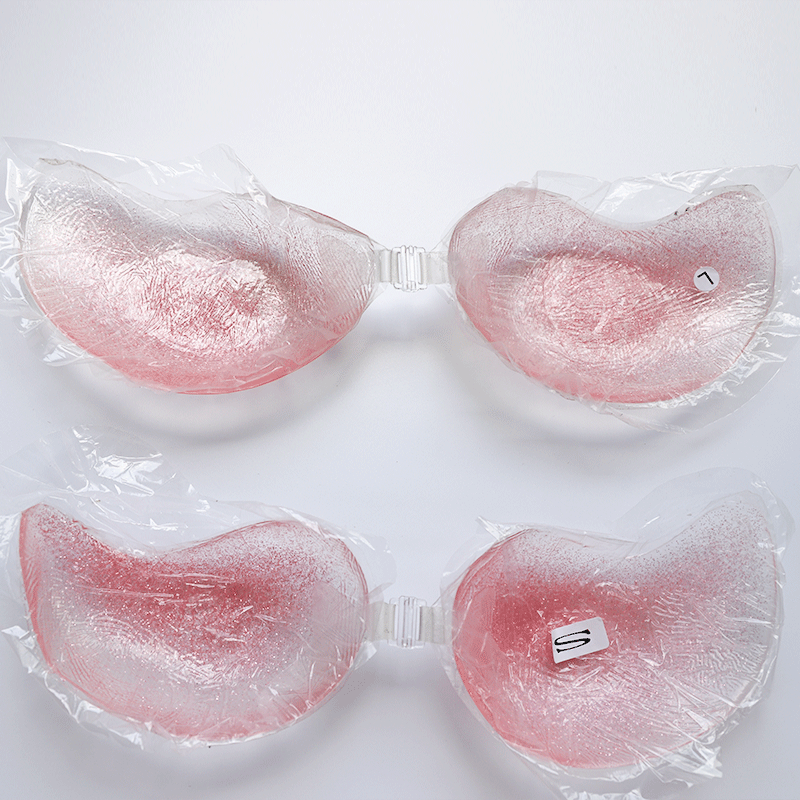 Push Up Strapless Acrylic Powder Skin Color Style Mango Bras