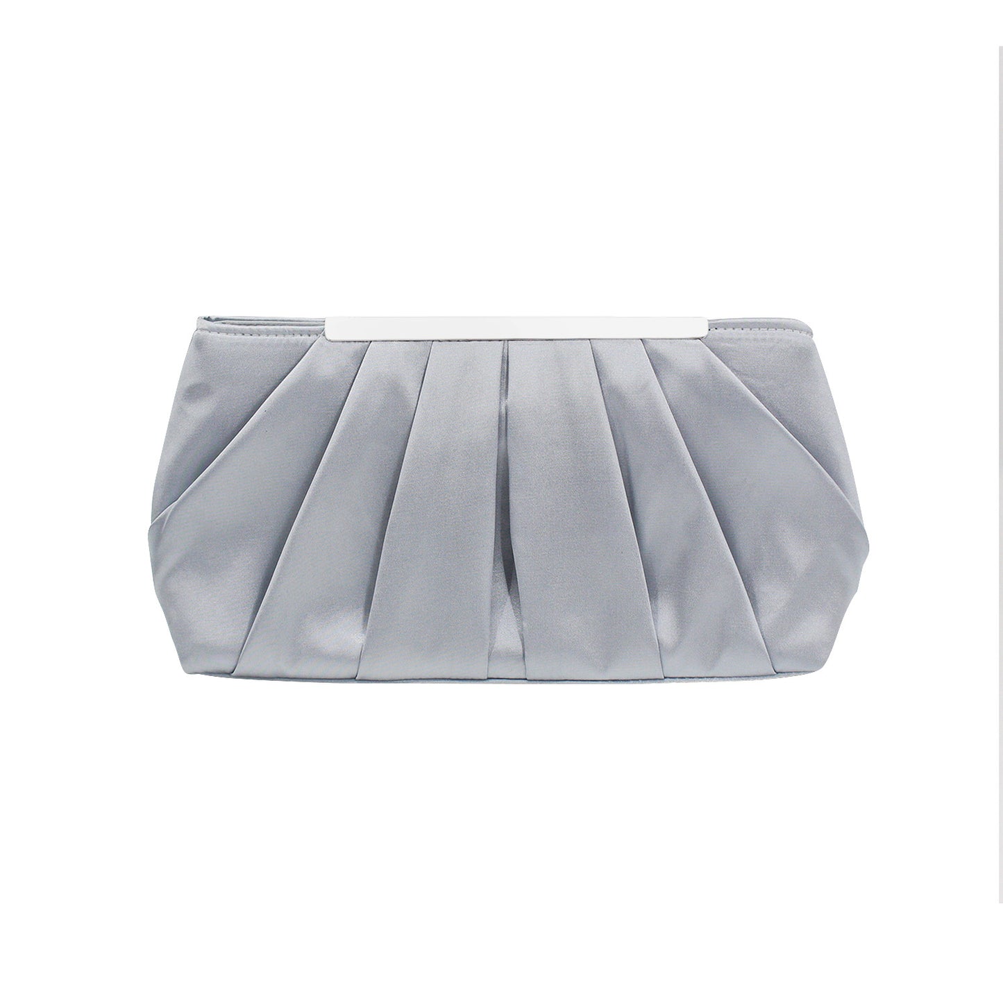 Graceful Slouchy Unique Pleated Satin Dinner Handbags