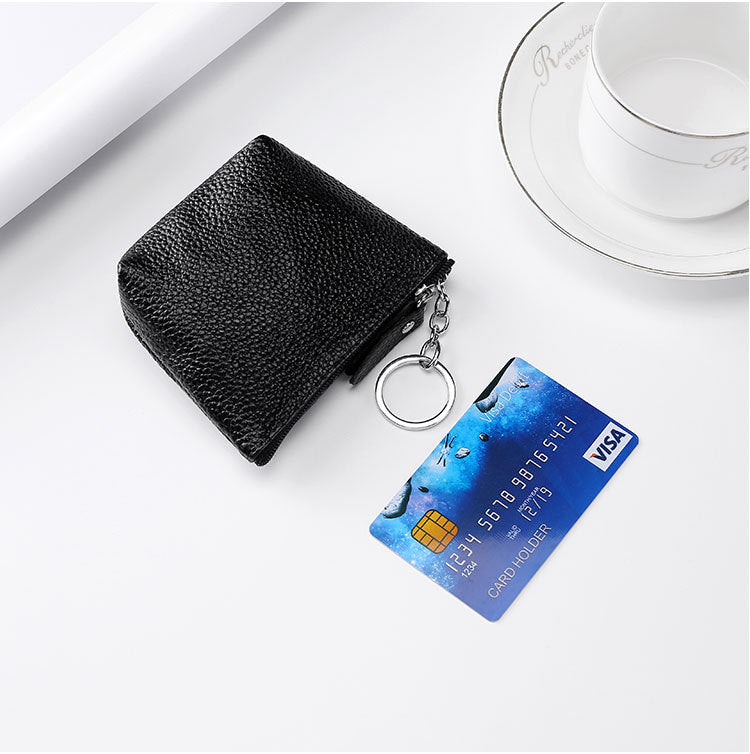 First Layer Cowhide Creative Cow Leather Coin Purses