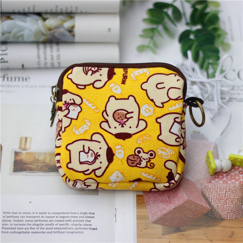 Classy Creative Shell Cloth Cute Storage Coin Purses
