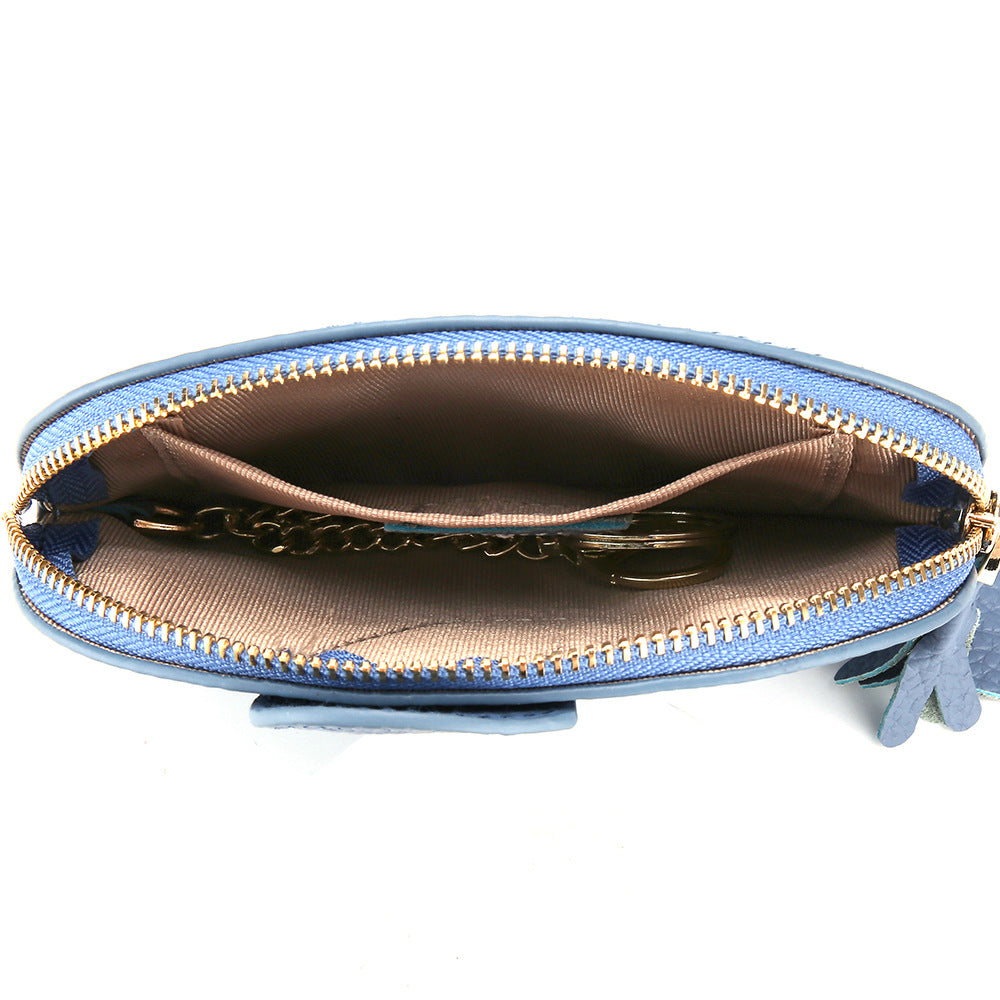 Genuine Leather Elephant Mini Creative Female Coin Purses