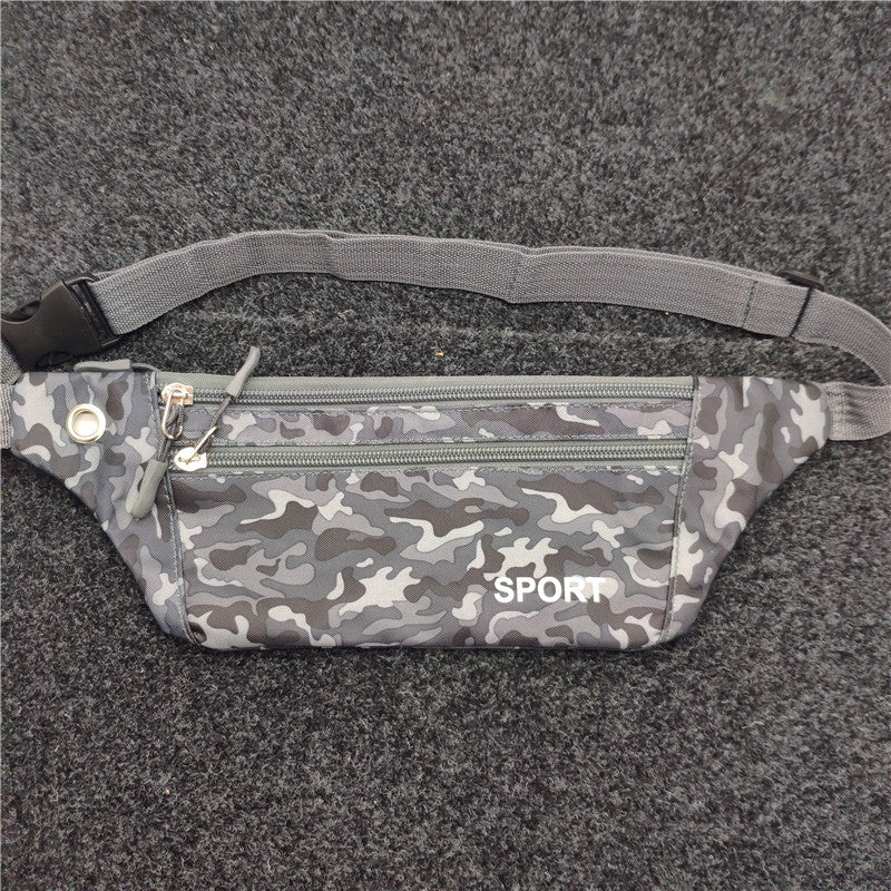 Women's & Men's & Close-fitting Camouflage Portable Leisure Men's Waist Packs