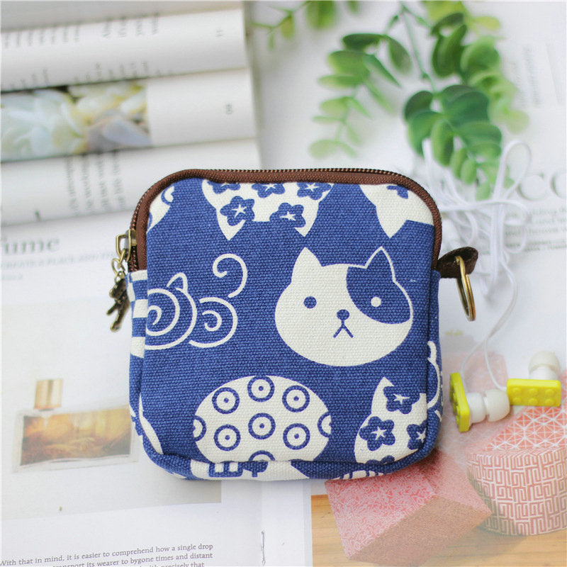 Classy Creative Shell Cloth Cute Storage Coin Purses