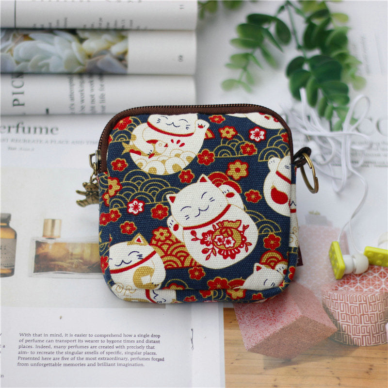 Classy Creative Shell Cloth Cute Storage Coin Purses