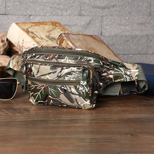 Women's & Men's & Camouflage Large Capacity Money Collection Checkout Men's Waist Packs
