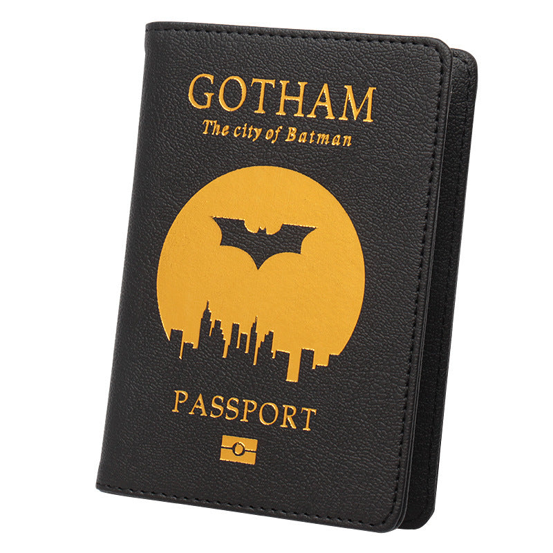 Passport Jacket Black Panther Marvel Cover Ticket Clip Protection Card Holder