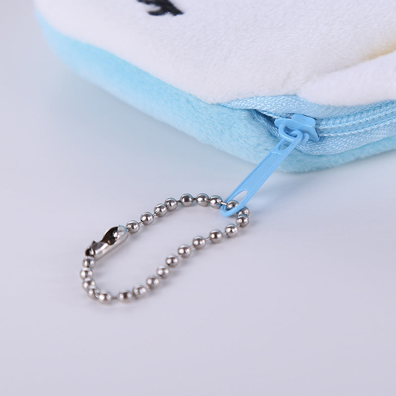 Children's Mini Storage Cartoon Cute Plush Earphone Coin Purses