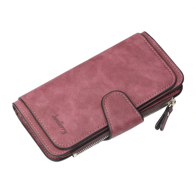 Women's Long Style Large Capacity Multiple Slots High-grade Ladies Wallet