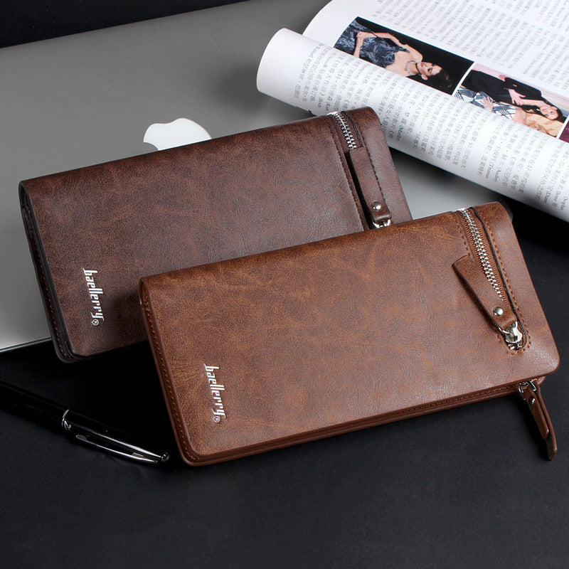 Men's Long Business Large Capacity Clutch Fashion Men's Wallets