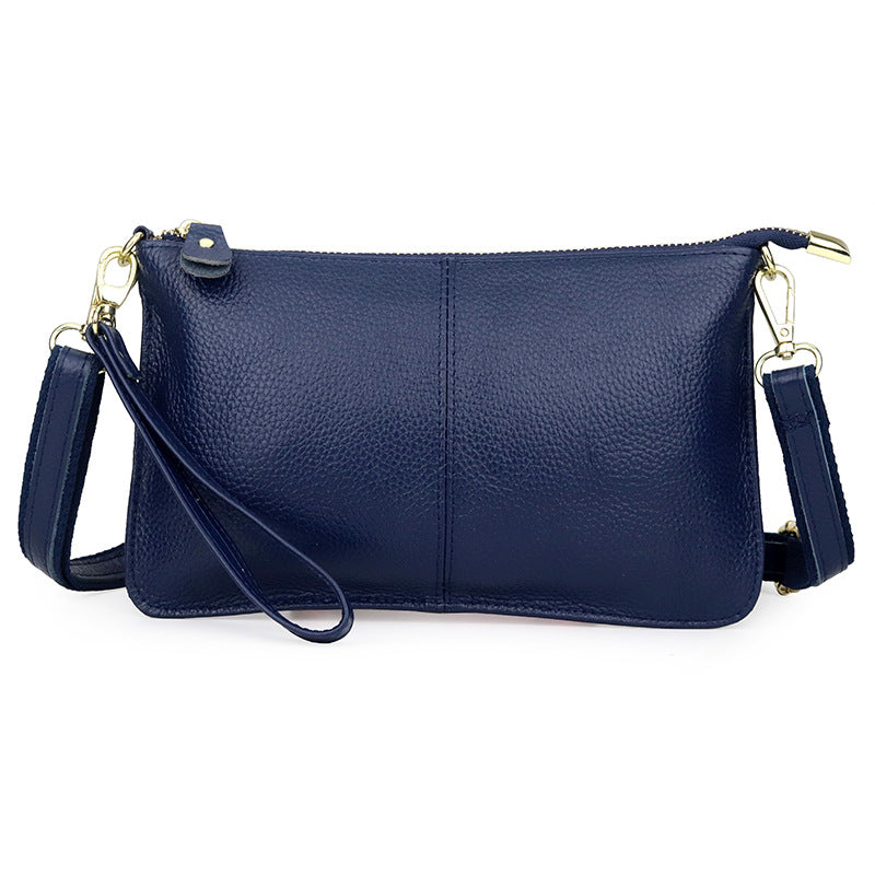 Women's Cowhide Fashion Clutch Soft Leather Shoulder Bags