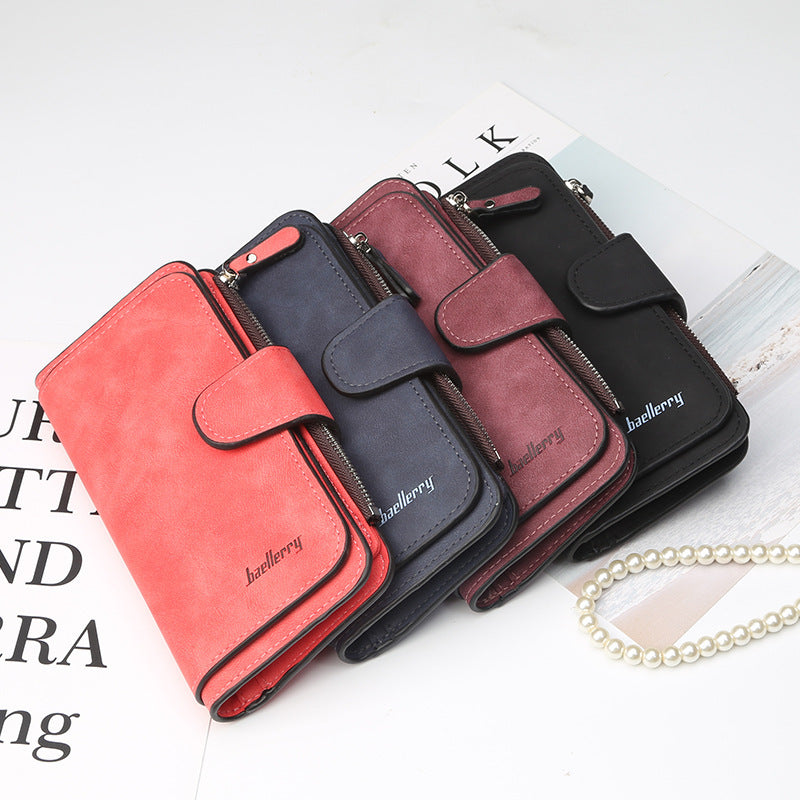 Women's Long Style Large Capacity Multiple Slots High-grade Ladies Wallet