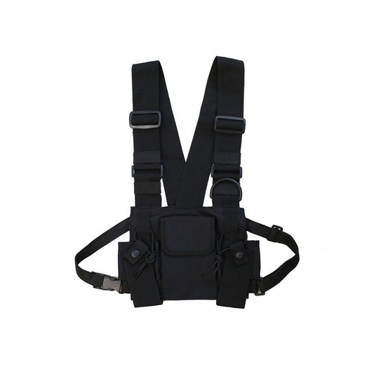 Women's & Men's And Multifunctional Hip Hop Vest Fashion Backpacks