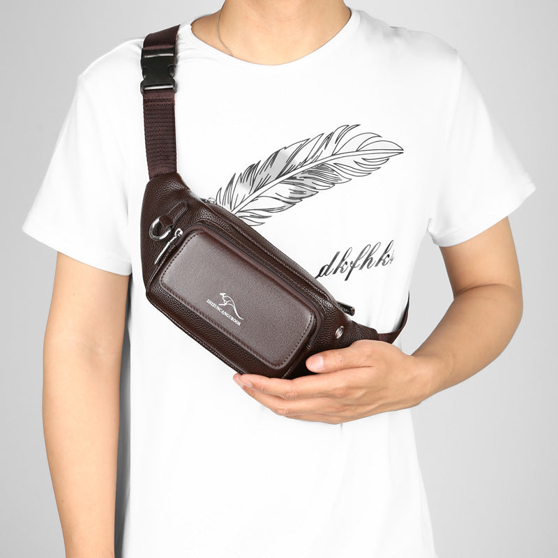 Men's Cell Pannier People Mobile Slanted Sport Men's Waist Packs