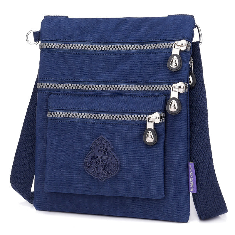 Beautiful Charming Flower Style Nylon Waterproof Women's Shoulder Bag