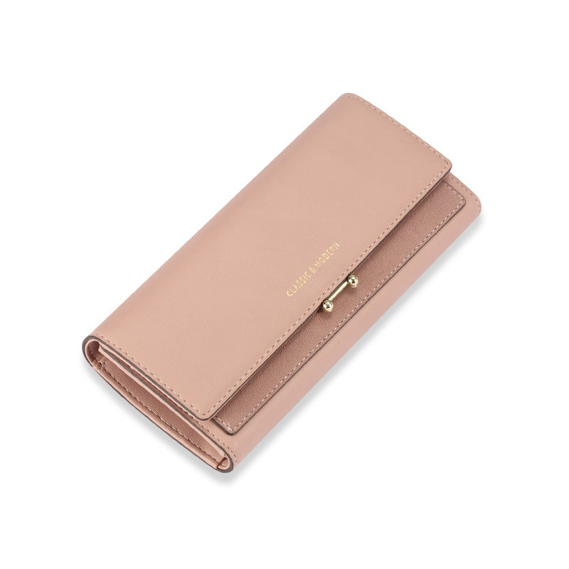 Women's Long Retro Large Capacity Clutch Ladies Wallets