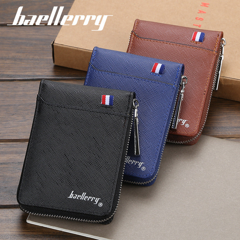 Men's Creative Multiple Slots Organ Credit Short Men's Wallet