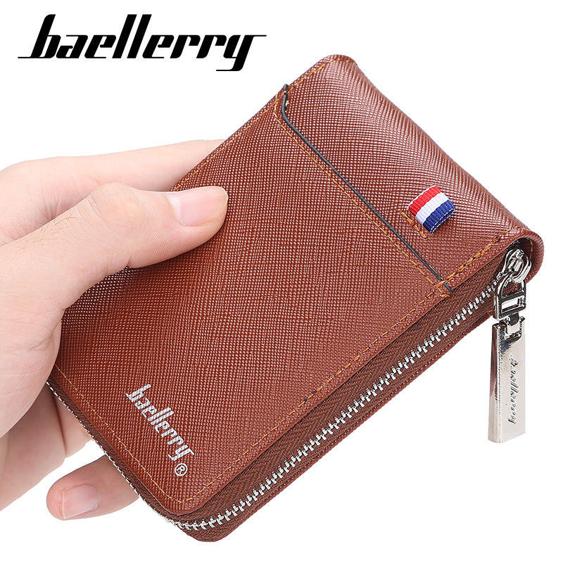Men's Creative Multiple Slots Organ Credit Short Men's Wallet
