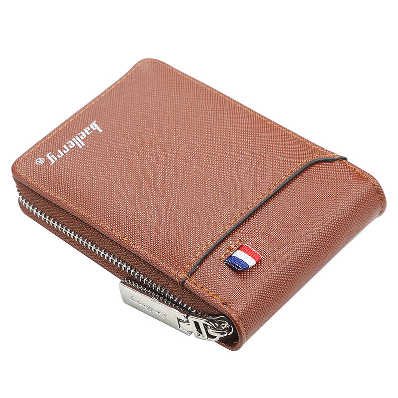 Men's Creative Multiple Slots Organ Credit Short Men's Wallet