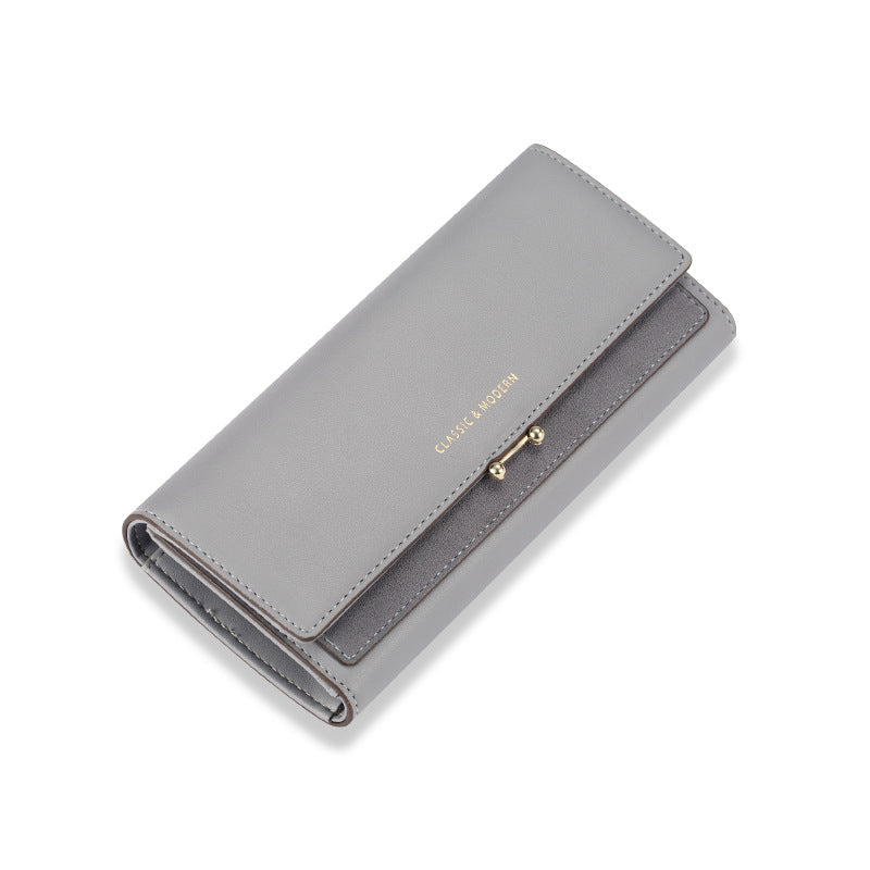 Women's Long Retro Large Capacity Clutch Ladies Wallets