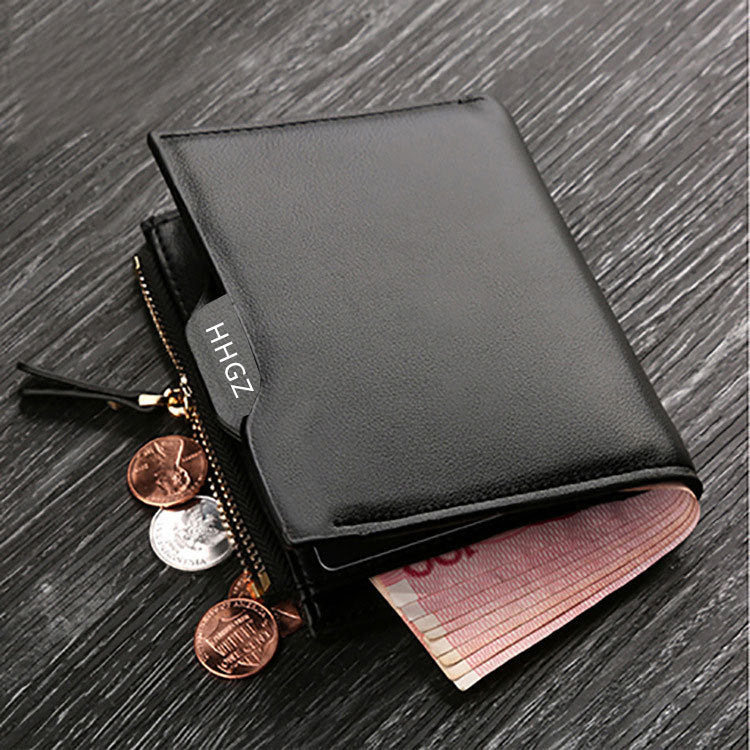 Men's Hatton Vertical Authentic Leather Tactile Feel Zipper Driving License Card Holder