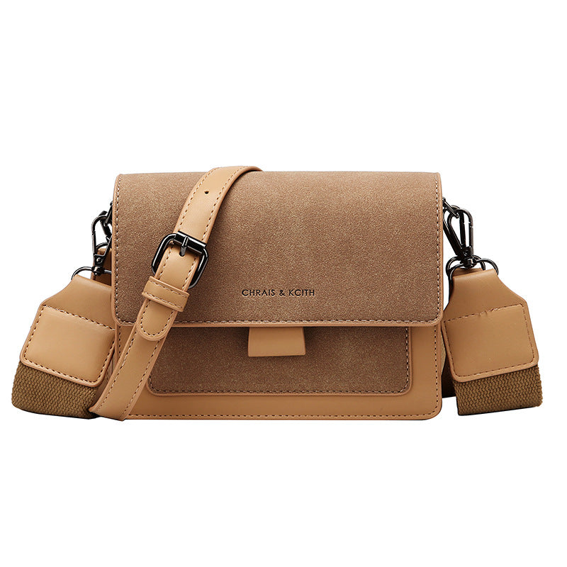 Durable Women's Korean Wide Strap Fashion Women's Shoulder Bag