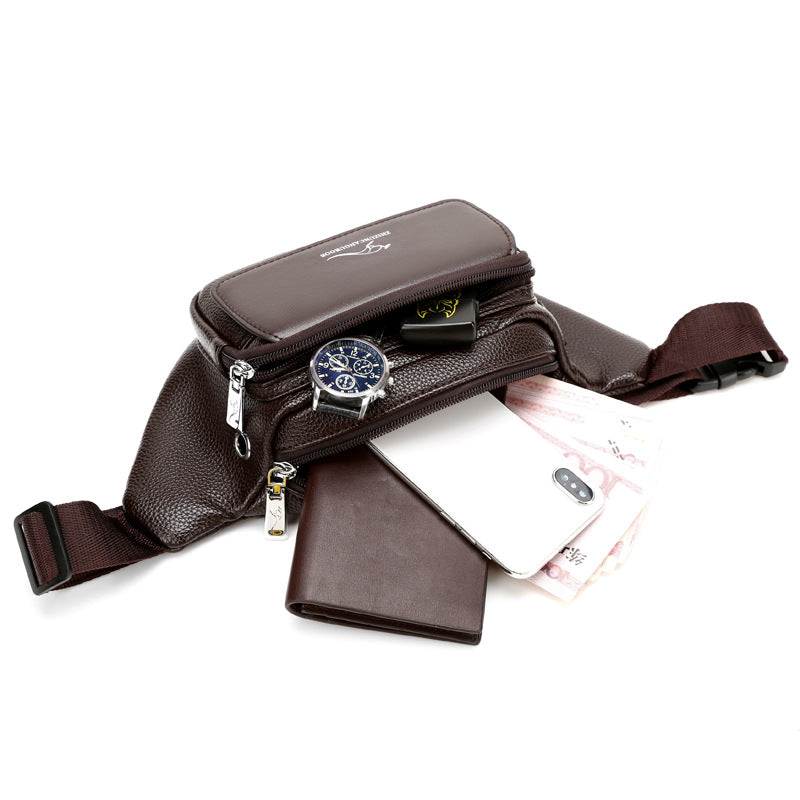 Men's Cell Pannier People Mobile Slanted Sport Men's Waist Packs