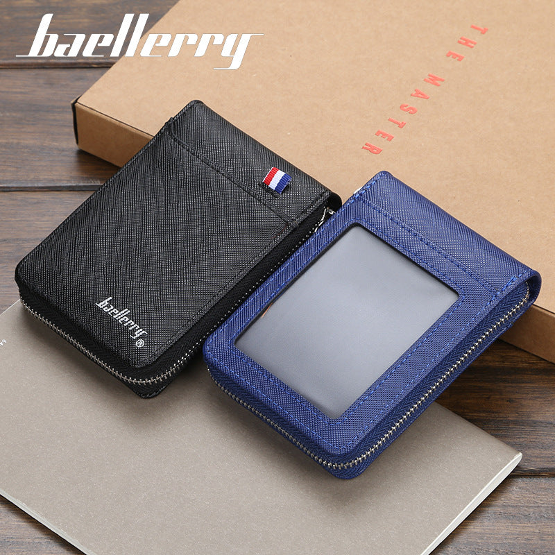 Men's Creative Multiple Slots Organ Credit Short Men's Wallet