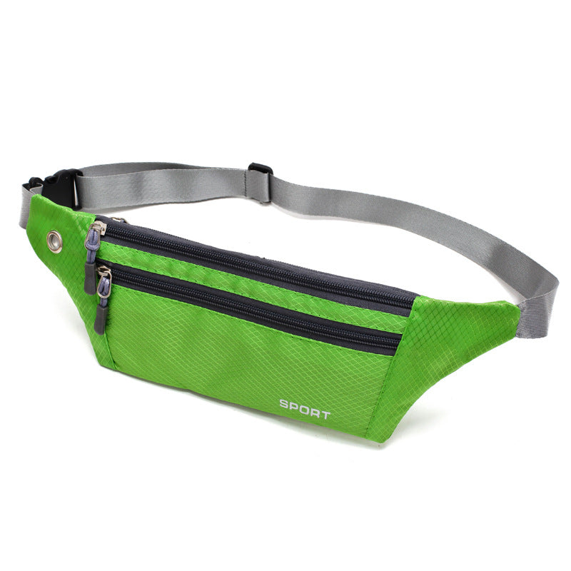 Men's New Running Fitness Printed Waterproof Men's Waist Packs