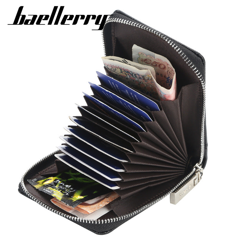 Men's Creative Multiple Slots Organ Credit Short Men's Wallet